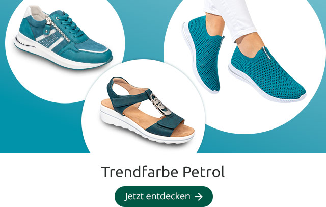 Trendfarbe Petrol